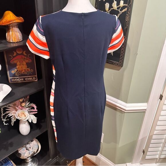 Vilagallo Striped Shift Dress | Size 40 (Approx. US 8)
Made in Portugal - Picture 6 of 10